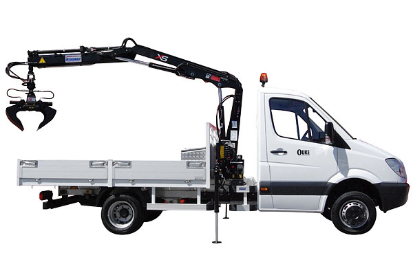 Mercedes-Benz Sprinter met kraanopbouw