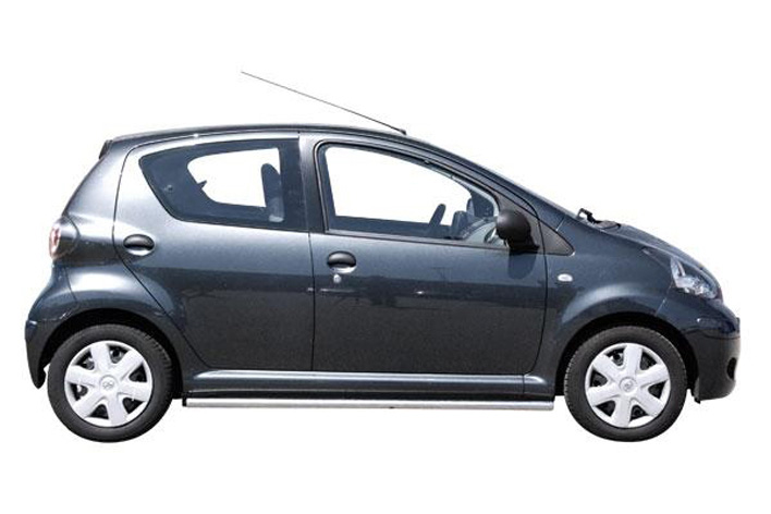 Toyota Aygo zonder reclame