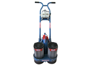 Betonschuur- en borstelmachine 80cm 400V