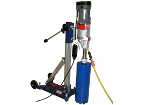 Diamantb. Op statief nat/droog max200mm beton