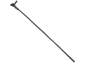 Spuitlans t.b.v. dieselcompressor