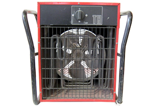 Kachel 9kw/13,9A 410V regelbaar