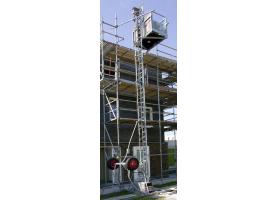 Bouwlift 6m 250 kg 230V Kantelbaar