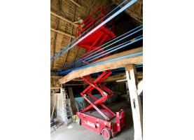 Schaarhoogwerker 10m accu