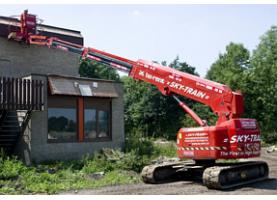 Telescoophoogwerker 16m rups
