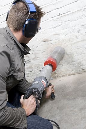 Diamond drill hand model dry max 132mm stone