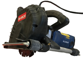 Hand diamond wall slot saw 230V