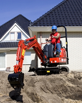 Cabless digger 90cm 800kg