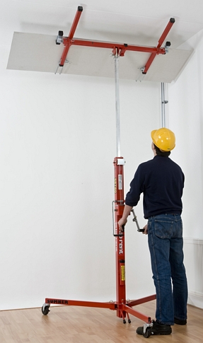 Plasterboard winch 3.20 m / ceiling plate winch