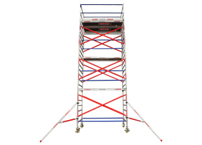 Fast construction scaffolding wide model 8.2m high