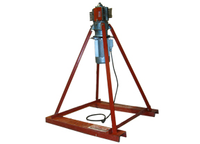 Stone chipping machine
