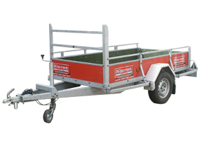 Single axle trailer