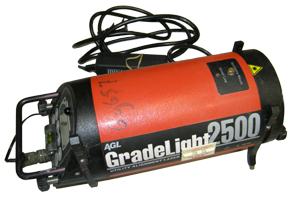 Sewer laser, incl. tripod