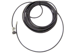 Sewer unclogging hose front pressure washer