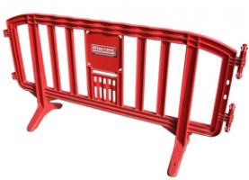 Crowd Barrier Plastic 2m