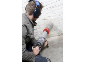 Diamond drill hand model dry max 132mm stone