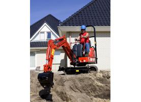 Cabless digger 90cm 800kg