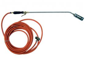 Roof burner with handle