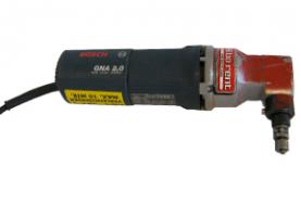 Nibbler for sheet pile wall