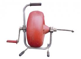 Sewer unblocker manually operated