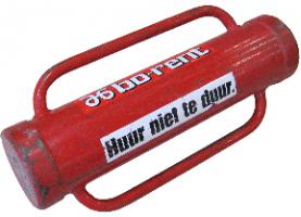 Hollow pile hammer