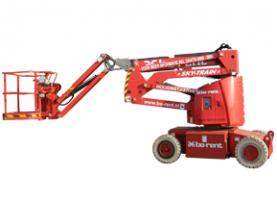Articulated boom lift 12m battery